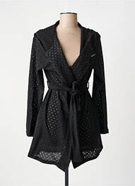 Gilet manches longues stretch noir ROMEO POUR JULIETTE femme