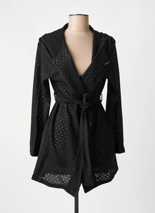 Gilet manches longues noir ROMEO POUR JULIETTE pour femme