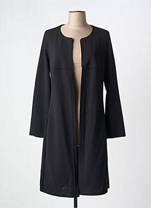 Veste casual col rond noir ROMEO POUR JULIETTE femme