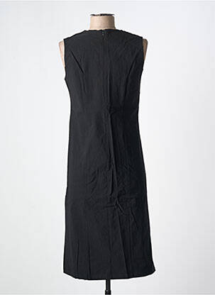 Robe mi-longue sans manche sans manche noir ROMEO POUR JULIETTE femme