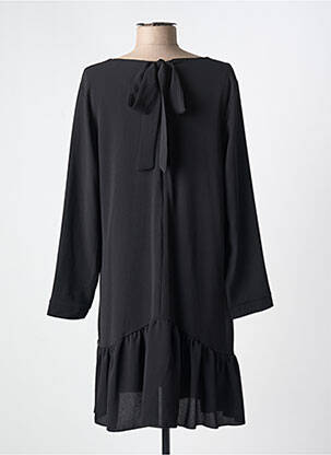 Robe courte manches longues manches longues noir MARK'S THER femme