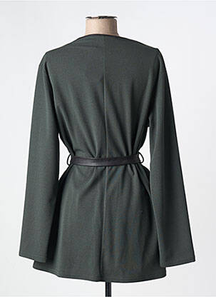 Veste chic col v vert ROMEO POUR JULIETTE femme