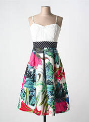 Robe mi-longue blanc RINASCIMENTO pour femme seconde vue