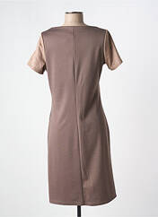 Robe mi-longue marron ROMEO POUR JULIETTE pour femme seconde vue