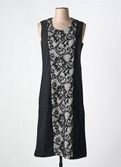 Robe mi-longue noir ROMEO POUR JULIETTE pour femme seconde vue