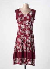 Robe mi-longue rouge ROMEO POUR JULIETTE pour femme seconde vue