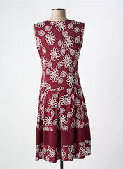 Robe mi-longue rouge ROMEO POUR JULIETTE pour femme seconde vue