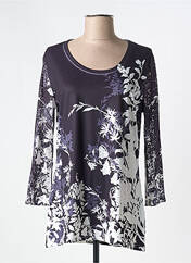 Tunique manches longues bleu KY CREATION pour femme seconde vue