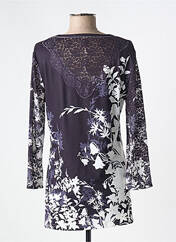 Tunique manches longues bleu KY CREATION pour femme seconde vue