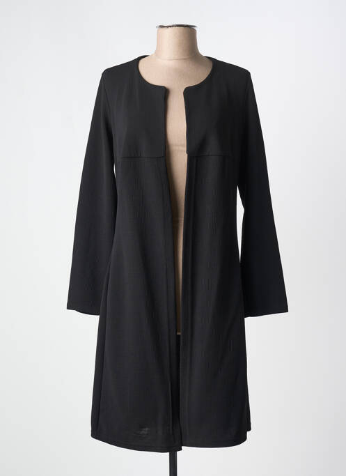 Veste casual col rond noir ROMEO POUR JULIETTE femme