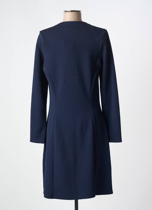 Veste chic col rond bleu ROMEO POUR JULIETTE femme