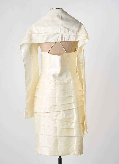 Robe courte beige CREATIF PARIS pour femme