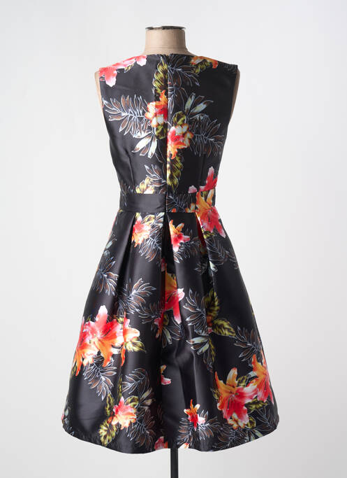 Robe mi-longue noir F & P pour femme