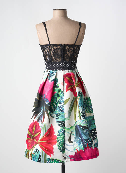 Robe mi-longue noir RINASCIMENTO pour femme