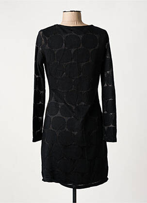 Robe courte manches longues manches longues noir 101 IDEES femme