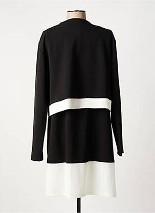 Ensemble robe tissage crêpe noir LADY BELLE femme