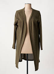 Gilet manches longues vert ELL'A pour femme seconde vue