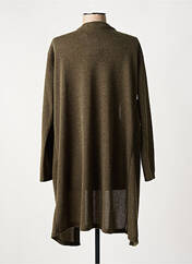 Gilet manches longues vert ELL'A pour femme seconde vue