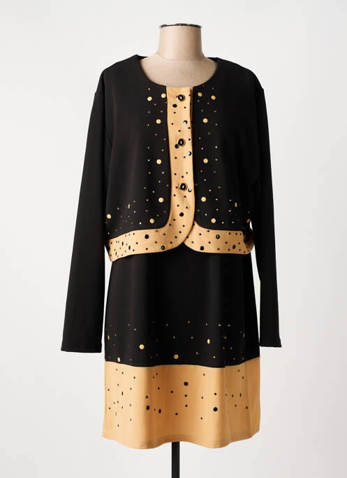 Ensemble robe beige LADY BELLE pour femme