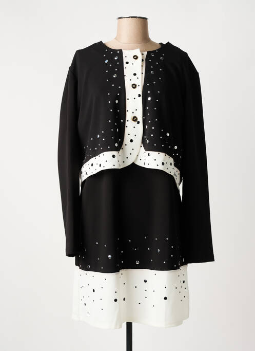 Ensemble robe noir LADY BELLE pour femme