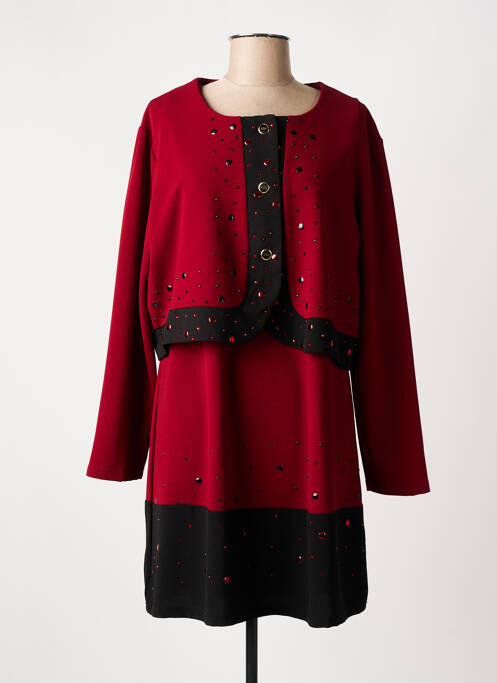 Ensemble robe rouge LADY BELLE femme