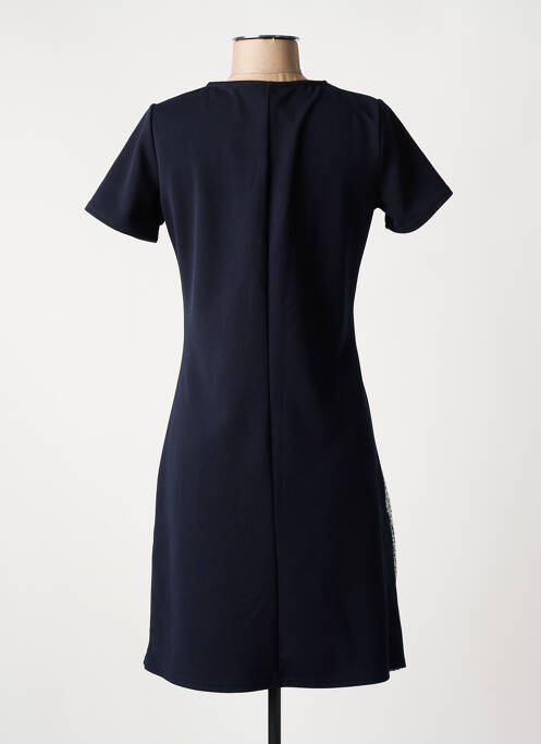 Robe mi-longue bleu ROMEO POUR JULIETTE pour femme