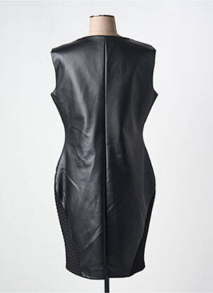 Robe mi-longue sans manche sans manche noir JUS D'ORANGE femme