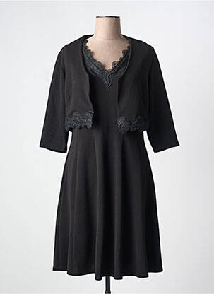 Ensemble robe coupe cintrée noir ROMEO POUR JULIETTE femme
