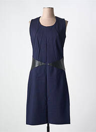 Robe mi-longue sans manche sans manche bleu NANA BELLE femme