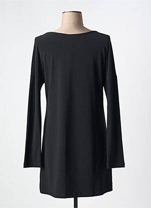 Tunique manches longues col rond noir ALAIN MURATI femme