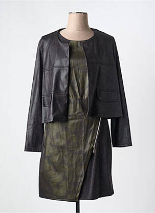 Ensemble robe type de veste chic noir ROMEO POUR JULIETTE femme