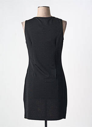 Robe courte sans manche sans manche noir 101 IDEES femme