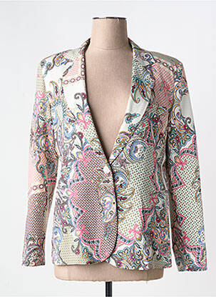 Blazer poches beige MARIELY femme