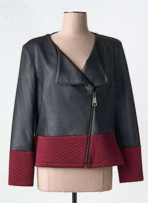 Veste casual epaulette noir JUS D'ORANGE femme