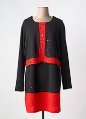 Ensemble robe noir LADY BELLE pour femme seconde vue