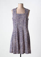 Robe mi-longue bleu ROMEO POUR JULIETTE pour femme seconde vue