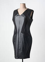 Robe mi-longue noir JUS D'ORANGE pour femme seconde vue