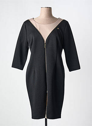 Robe mi-longue noir RINASCIMENTO pour femme