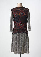 Robe mi-longue noir ROMEO POUR JULIETTE pour femme seconde vue