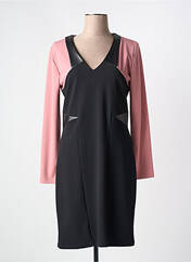 Robe mi-longue rose NANA BELLE pour femme seconde vue