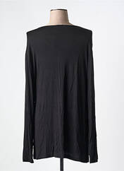 Tunique manches longues noir LADY BELLE pour femme seconde vue