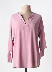Tunique manches longues rose JUS D'ORANGE pour femme seconde vue