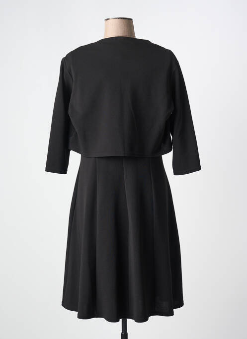 Ensemble robe tissage crêpe noir ROMEO POUR JULIETTE femme