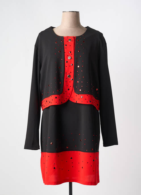 Ensemble robe noir LADY BELLE pour femme