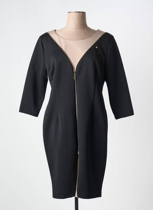 Robe mi-longue noir RINASCIMENTO pour femme