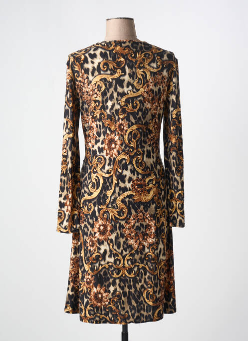 Robe mi-longue noir ROMEO POUR JULIETTE pour femme