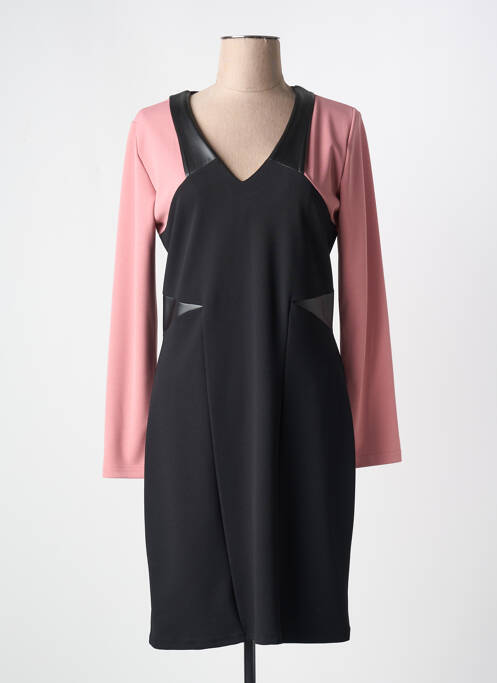 Robe mi-longue rose NANA BELLE pour femme