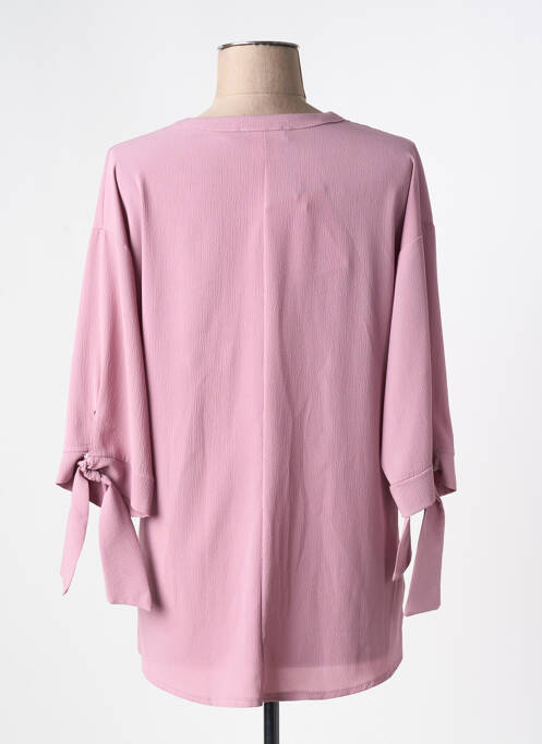 Tunique manches longues rose JUS D'ORANGE pour femme