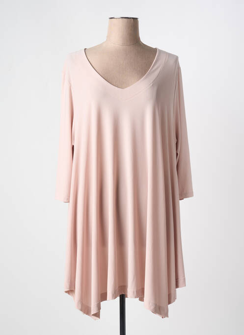 Tunique manches longues rose LILI LA TIGRESSE pour femme