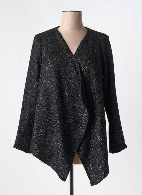 Veste casual noir ROMEO POUR JULIETTE pour femme